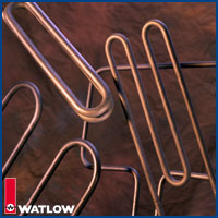 Watlow's WATROD® tubular heaters used in upright dishwashers